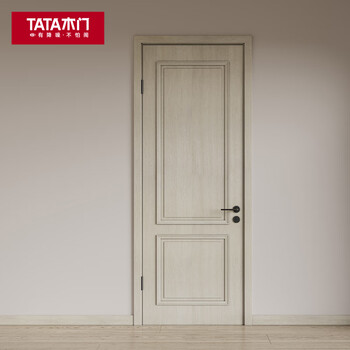 tata木门实木复合大门定制室内门卧室门房门t202