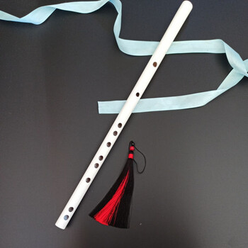 白笛子零基础魔道古风刻字初学横笛竹杀破狼长庚顾昀cos表演道具 4号