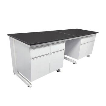 全钢钢木实验台中央台物理实验桌化验台耐酸碱防腐蚀化验桌仪器台工作