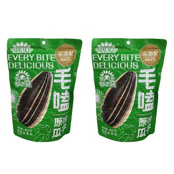 洽洽焦糖味毛嗑瓜子原味葵花籽五香味恰恰休闲零食坚果炒货大包装