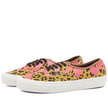 范斯(vans)男子时尚豹纹板鞋新款 耐磨休闲低帮鞋 brown uk 7