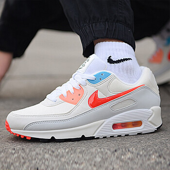 nike耐克男鞋2021秋季新款运动鞋airmax90气垫鞋复古耐磨轻便透气跑步