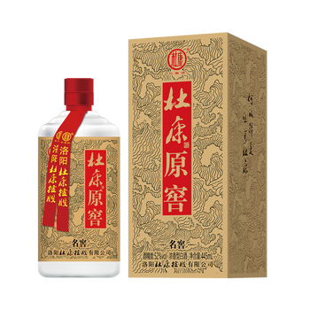 杜康原窖名酒杜康原窖名窖纯粮固态发酵白酒窖藏浓香型杜康白酒 52度