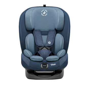 maxi cosi迈可适 汽车儿童安全座椅 9个月-12岁 五点式安全带 ISOFIX接口(游牧蓝)Titan 830153901