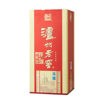泸州老窖六年窖头曲酒柔雅52度500ml盒