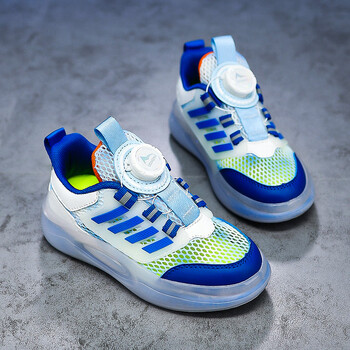 安踏anta旋转扣男童运动鞋新款夏季儿童潮酷炸街扭扭鞋中大童男孩网鞋