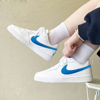 耐克（NIKE）女鞋2024春季新款Court Borough复古运动休闲板鞋小白鞋BQ5448 BQ5448-123 35.5