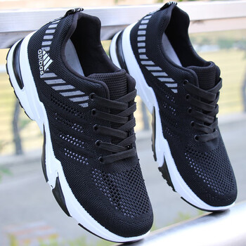 清仓男鞋春夏季男士运动鞋软底防滑跑步鞋子男休闲鞋学生潮鞋f8黑色38