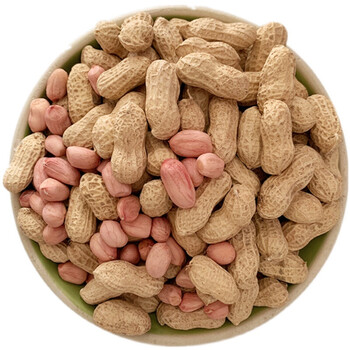 带壳生花生5斤粉红皮农家种植干花生晒干高产种子米榨油 5斤优选