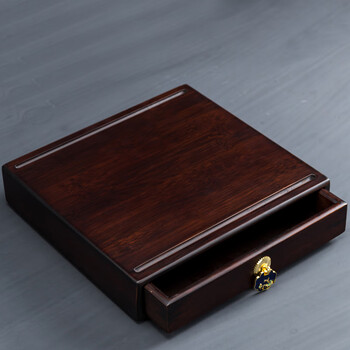 驰诺茶饼储存罐分层普洱茶收纳盒茶叶包装盒茶饼架子多层可叠加抽屉式