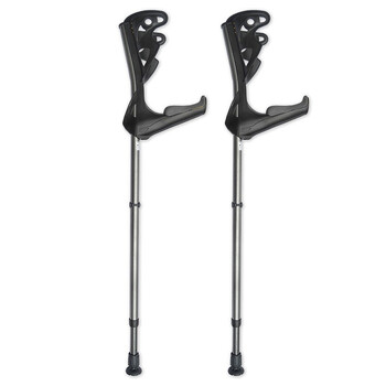 森凝法国进口手臂式腋下拐杖伸缩医用折叠肘拐便携骨折康复助行器 二