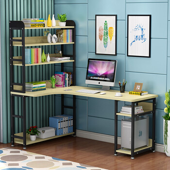 转角电脑桌台式转角书桌大学生通用卧室家用双人组合一体大小户型定制