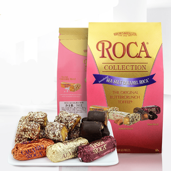 roca乐家杏仁糖 美国 原装进口almond roca乐家扁桃仁巧克力杏仁糖