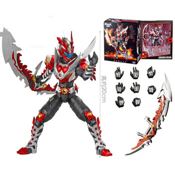 铠传十周年纪念合金进化版帝皇侠人偶手办男孩玩具 进化版-炎龙侠