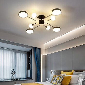 璀璨一生吊灯客厅灯具现代简约大气家用餐厅北欧创意卧室个性轻奢房间