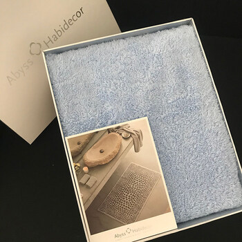 abyss浴巾礼盒埃及棉运动加厚吸水棉毛巾55cm330