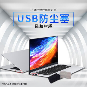 索厉(Suoli) 台式机笔记本电脑USB接口防尘塞 白色（10个装）WU10