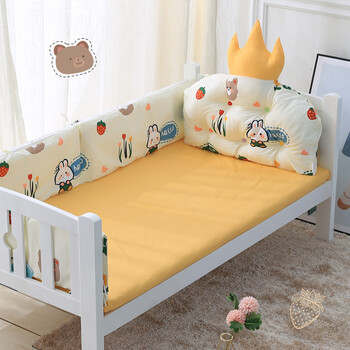防撞床围学生床床围栏防摔宝宝拼接床围软包婴童纯棉防撞围挡布可拆洗