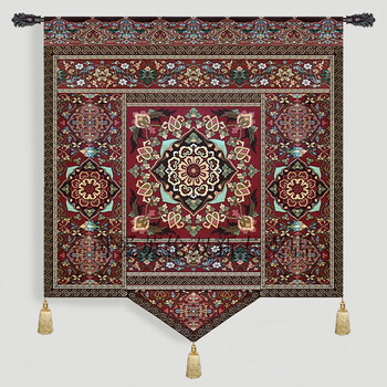 挂毯壁毯宿舍挂布挂布摩洛哥风格提花壁毯欧式挂布民族客厅沙发民宿