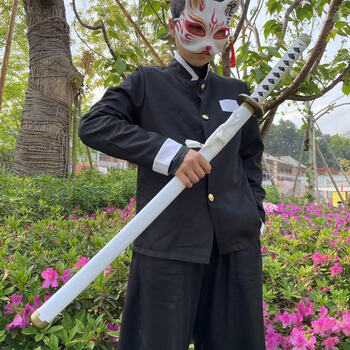 辉航睿盛索隆三刀居合道木刀带鞘日本海贼王儿童玩具cos表演训练剑和道一文字100cm 图片价格品牌报价 京东