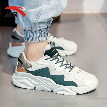 【生活系列】安踏男鞋运动鞋男鞋子男士休闲鞋跑步鞋秋季耐磨轻便加厚