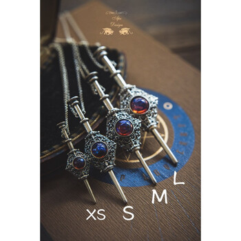 哈利波特神奇动物在哪里格林德沃血盟契约项链gcd吊坠925银项链l码925