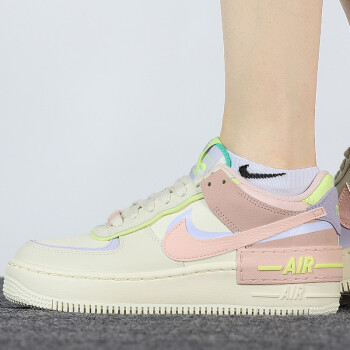 nike耐克女鞋秋季新款airforce1af1空軍一號耐磨舒適輕便防滑運動休閒