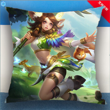 吕布末日机甲手办王者荣耀瑶遇见神鹿森鹿灵守心孙尚香时之恋人抱枕头