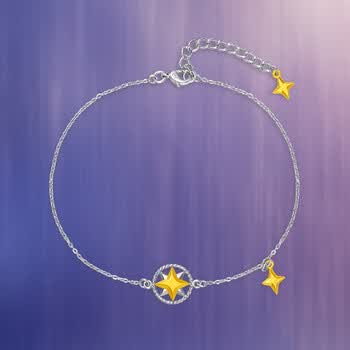 周大福y时代黄铂银河系列八芒星黄金白金 Pt950铂金手链pt161549 16 25cm 1780元 图片价格品牌报价 京东