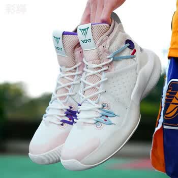 赤兔音速99篮球鞋男t6驭帅15球鞋闪击8高帮篮球运动时尚跑步鞋云雾白