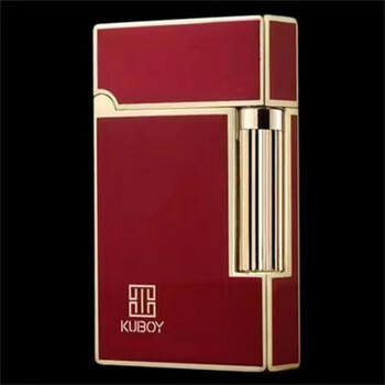 朗声可充气打火机点火创意潮砂轮防风刻字定制男生日礼物k6送气体火石