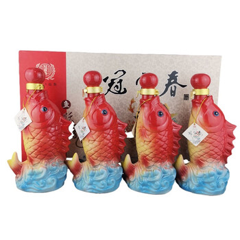 冠宜春白酒52度礼盒装 浓香型纯粮酒 山东白酒聊城地方名酒送礼摆柜