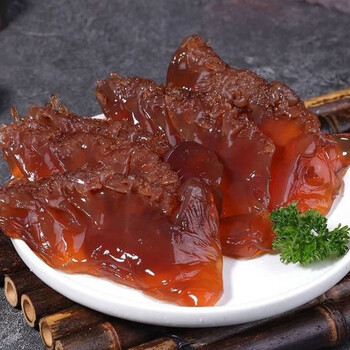 红海蜇头桶装整箱凉拌菜海蜇皮丝脆爽批发五斤桶装净重335斤