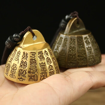 秦始皇诏文权中国风铜镇纸镇尺书法压宣纸创意仿古学生金属实心小圆形
