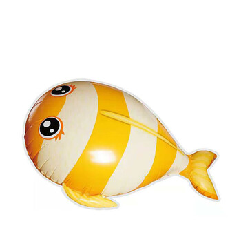 遥控气球鱼 网红空中遥控飞鱼小丑鱼鲨鱼气球氦气鱼婚庆庆典飞碟飞行
