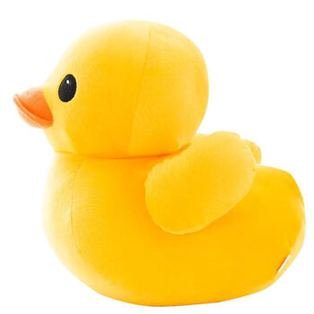 桑菽毛绒玩具大黄鸭公仔黄色小鸭子抖音小黄鸭抱枕布偶儿童生日礼物