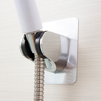 欧润哲淋浴头器固定座淋浴花洒头支架洗浴喷头可调节底座免打孔花洒