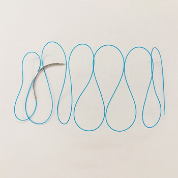 非吸收性外科缝线(尼龙线)1#型 线长75cmcm 针型