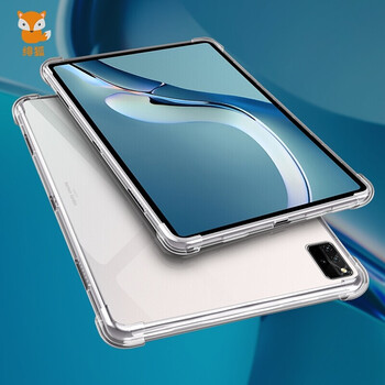 绯狐华为matepad保护套mate平板108透明硅胶气囊保护套防摔软壳mate