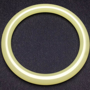 tdck和田黄玉手镯附证书新疆玉若羌黄口料鸡油黄圆条经典流行款正黄