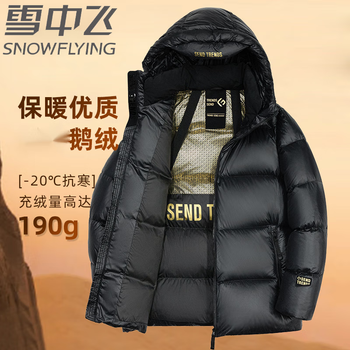 服饰内衣>男装>羽绒服>雪中飞(snowflying)>雪中飞羽绒服男冬季新款