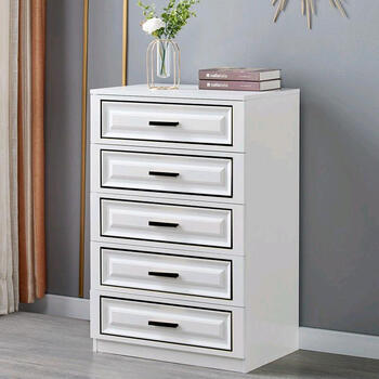 欧绿卡北欧家用斗柜带门抽屉式多功能经济型卧室储物简约客厅收纳经典