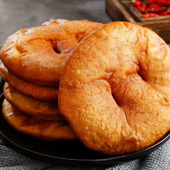 农家手工老油饼甘肃地方特产零食糕点小吃油馍馍油饼子传统美食 5个装