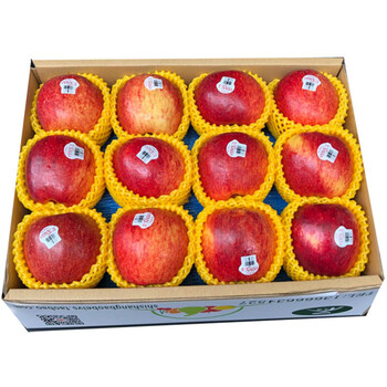 现货爱妃苹果苹果新鲜水果12/24个大果孕妇水果礼盒装送礼佳品 普通5