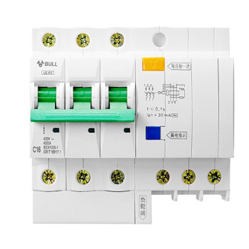 公牛(bull) 空氣開關 3p漏電保護斷路器 3p 32a le-63c32/3/63