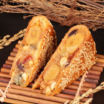 橙伯乐正宗浙江温州苍南特产陈福兴桥墩月饼手工脆皮芝麻鲜肉中秋大