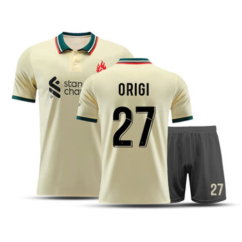 滕讯体育nba旗舰利物浦萨拉赫球衣2122赛季客场比赛队服定制男足球服