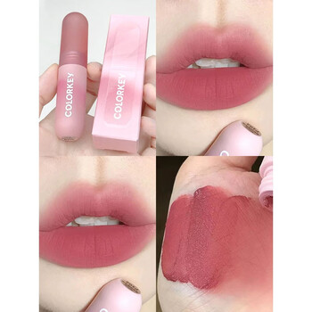 小彩弹 樱花慕斯绒雾唇泥唇釉口红丝绒哑光不易拔干 p102三度粉桃