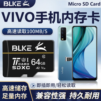 BLKE vivoֻڴ濨tfY55Y66Y75Y3X21X20Z3Y81U3Xչ洢 64G TF vivoֻڴ濨 TF()