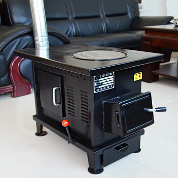 米詅 柴火炉取暖炉烧柴煤煤炭农村烤火炉家用柴火炉室内炉子柴火灶